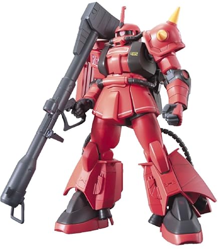 Amazon.com: RG 1/144 MS-06R-1A Zaku II High Mobility Type(Black